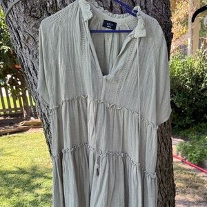 Vici Sage Green Maxi Dress